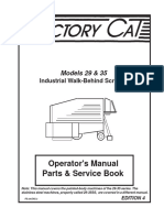 Factory Cat - 29 & 35 - 2004 - Operator & Spare Parts