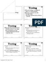 UNIT - 3 - Software Testing v2 at CSJMU - 6 Slides Handouts