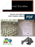 Review-Social 30-1 Test Taking Strategies