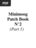 Minimoog Patch Book 2 - Part1