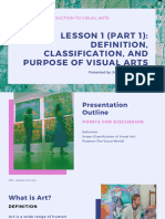 Lesson 1 (Part 1) - Definition, Classification, and Purpose of Visual Arts-Merged