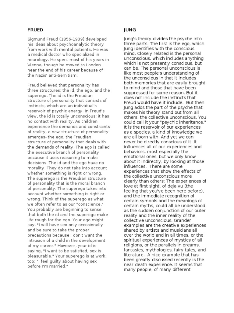 Psychology | PDF | Id | Sigmund Freud
