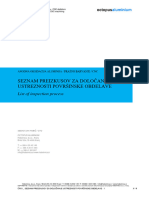 OA01 - Seznam Preskusov Za Določanje Ustreznosti Površinske Obdelave - 1