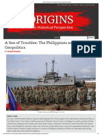 A Sea of Troubles - The Philippines and Pacific Geopolitics - Origins