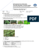 SOAL Us Ipa Kls 6 TP 2022-2023