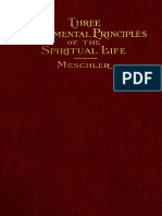 Three Fundamental Principles of The Spiritual Life
