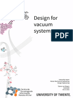 Design For Vaccum System