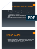 Prinsip-Prinsip Hukum Islam