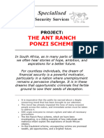 Project The Ant Ranch Ponzi Scheme JD