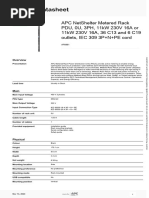 AP8853 Rack PDU 2G Datasheet | PDF | Ac Power Plugs And Sockets | Mains ...