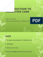 Introduction To Palliative Care