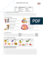 Preparatory 2023 Exam Practice