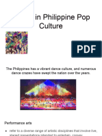 Dance in Philippine Pop Culture