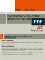 Presentación Comprensión y Aplicación de Procesos y Procedimientos