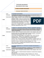 Specializációs Etalon Vizsga - Multimédia Specializáció