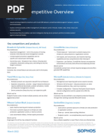 Sophos Endpoint Competitive Overview