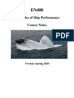 Principles of Ship Performance