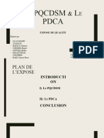 LE PQCDSM & Le PDCA