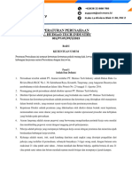 Peraturan Perusahaan PT. Huimao Tech Industry