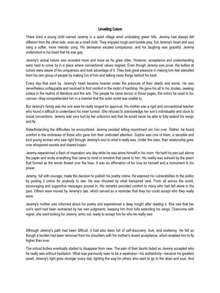 Unveiling Colors | PDF