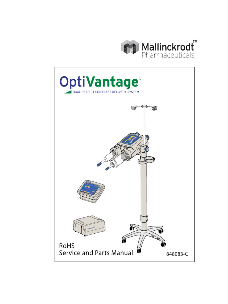 OptiVantage DH Injector Service Manual | PDF | Hertz | Transmitter