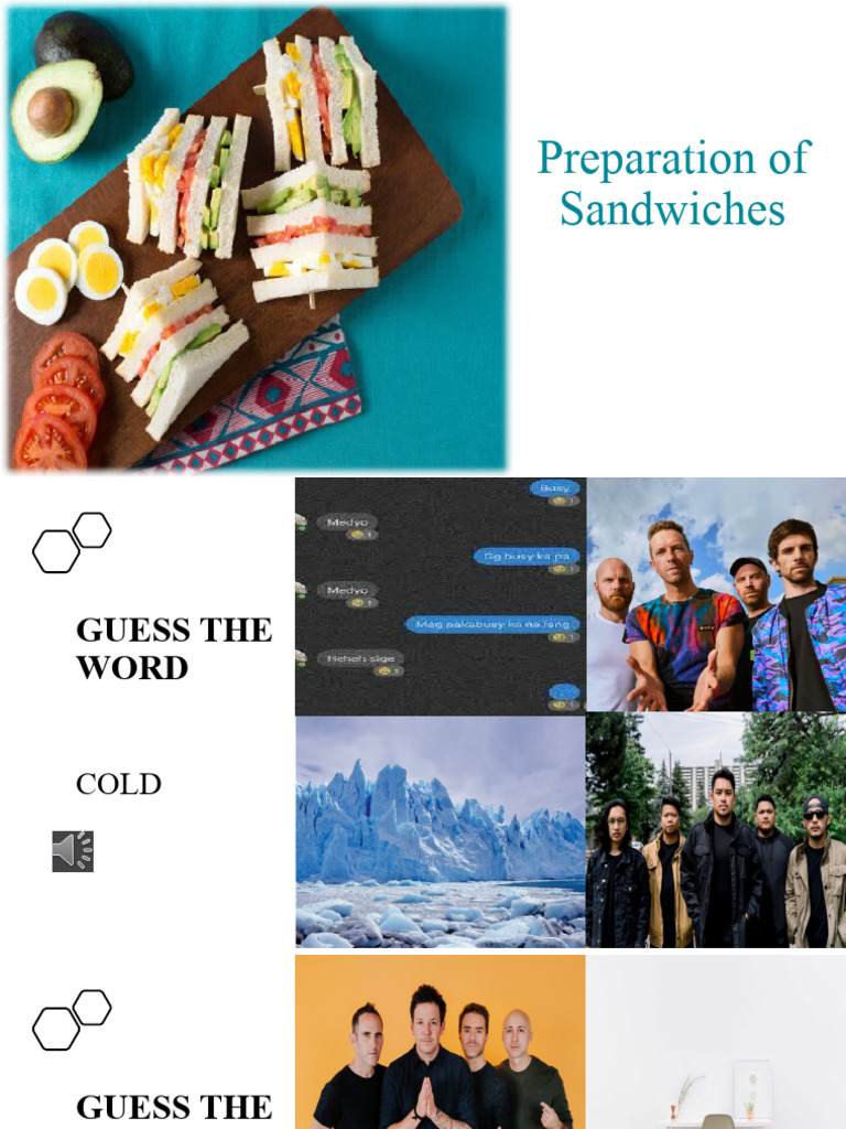 Preparation of Sandwiches | PDF | Sandwich | Foods