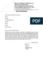 Pakta Integritas - Kemendikbud - 2023