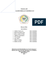 Makalah - Analisis Derajat Kesehatan