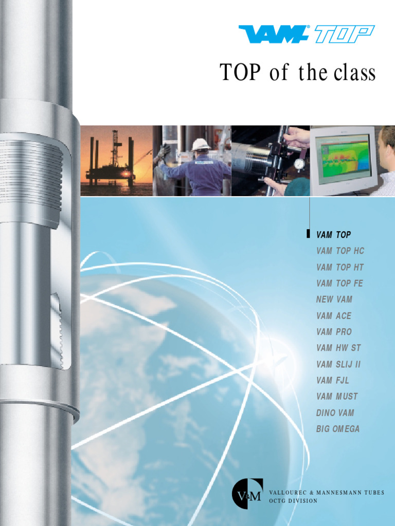 VAM TOP Tubing & Casing Connection Guide | PDF | Pounds Per Square Inch ...