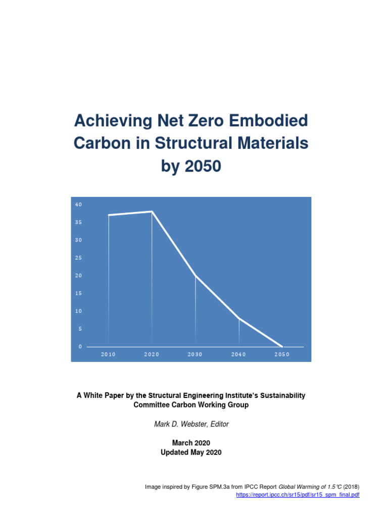 Net Zero Carbon in Structural Materials | PDF | Concrete | Cement