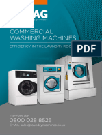 MAG Laundry Equipment Commercial Washing Machines Range 1