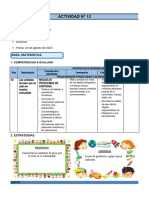 3° Grado - Actividad Del Dia 23 de Agosto