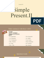 Lesson 10.3 Present Simple - II