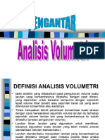 Pengantar Analisis Volumetri-Titrimetri
