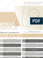 18th Floristry Full Services and Rental Items Portfolio.V07.as of (1 Nov 2017)