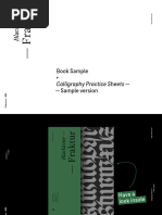 Blackletter Calligraphy for Beginners | PDF | Calligraphy | Printing