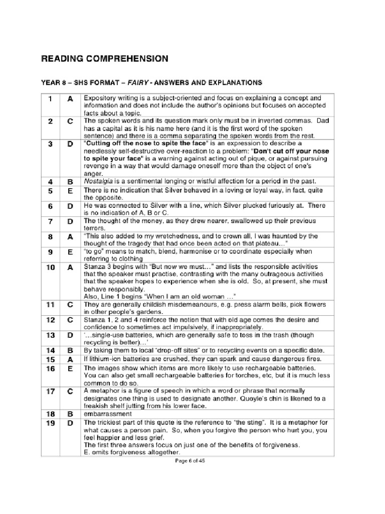 Answers | PDF