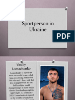 Sportperson in Ukraine