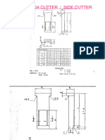 Design of Pitch Cutter-Side Cutter