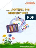 Modul Ajar Seni Rupa - Mengidentifikasi Dan Membentuk Siluet - Fase C