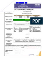  Registration Certificate