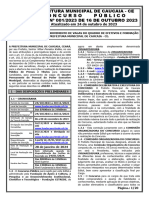 Edital Concurso Caucaia
