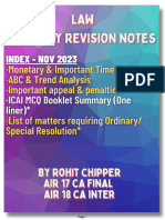 Law Last Day Revision Notes Nov 2023