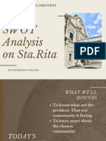 SWOT Analysis (Sta - Rita)