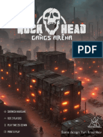 Rock Head Gangs Arena Rulebook