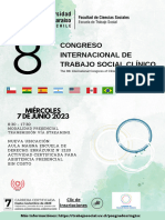 Programa 8° Congreso Trabajo Social Clínico