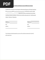 NSC Pledge Form | PDF | Government | Business