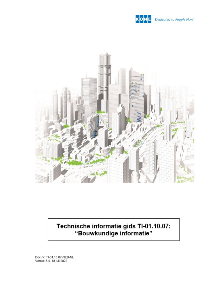 TI-01.10.07-Bouwkundige Informatie NEN-EN 81-20 (v3.4) - tcm30-31706 | PDF
