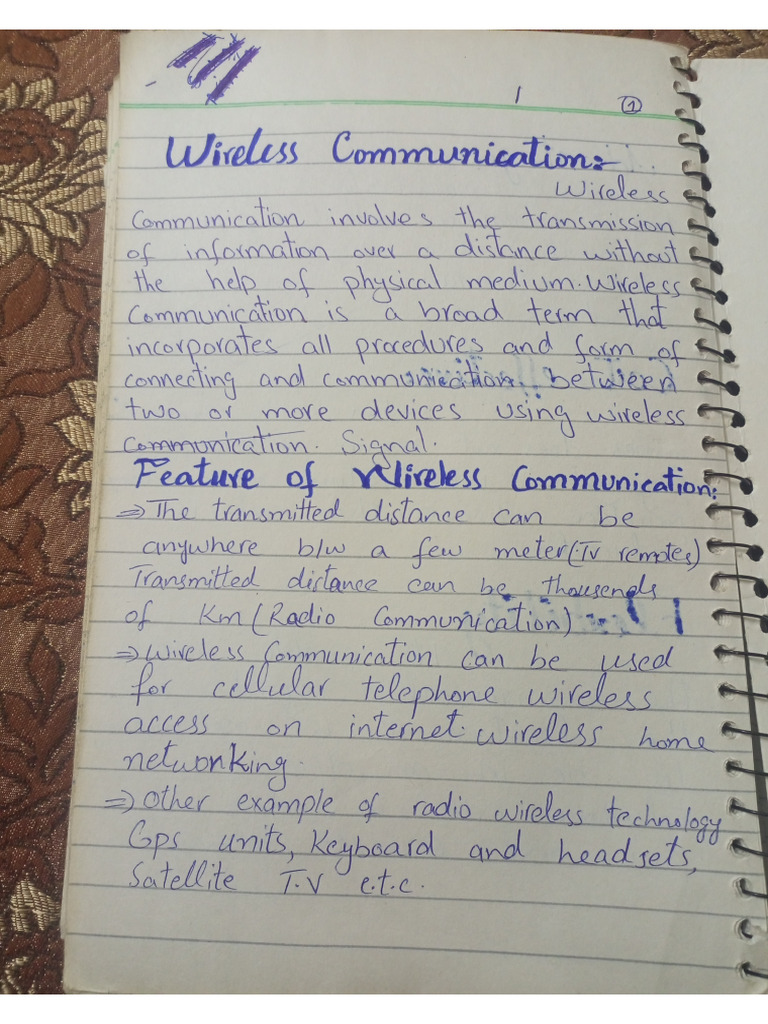 Wireless Communication | PDF