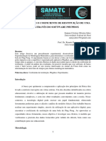 Determinando o Coeficiente de Restituição de Uma Bola Através Do Software Phyphox